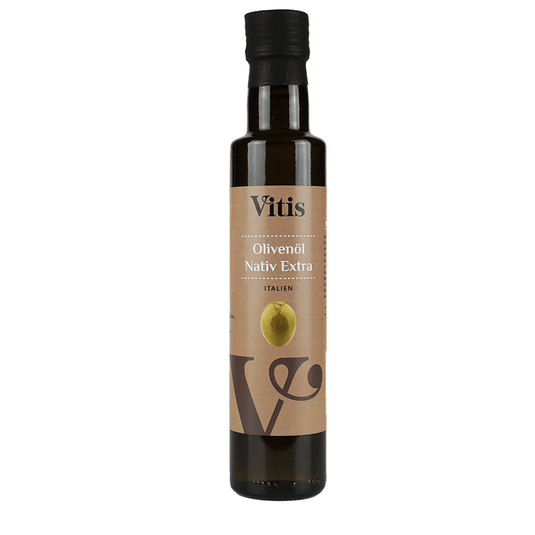 Eine Flasche Olivenöl nativ extra von Vitis24.